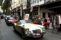 Los veh�culos por el centro de la ciudad, el a�o pasado. 