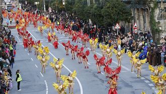 Miles de personas disfrurtan el desfile del Entroido&nbsp;en Vigo