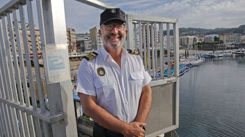 Lino Sexto, subdirector xeral do Servizo de Gardacostas de Galicia