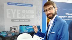 El responsable tecnol�gico de Sateliun, Alberto Ortega.