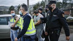 El acusado del crimen, Diego Torres, estuvo presente en el registro de su casa por parte de la Polic�a Nacional