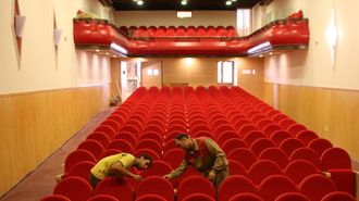 Renovaci�n del cine Alfonsetti llevada a cabo en el 2011.