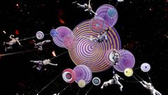 Universo acr�bata en Maria Pita