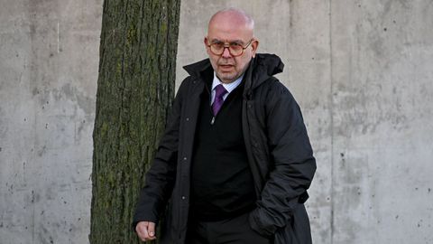 Gonzalo Boye, llegando a una de las vistas celebradas en la Audiencia Nacional.