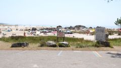 Los conductores de autocaravanas no tienen permitido pernoctar en las zonas de costa de Carnota, donde tambi�n se realizan controles de acceso de veh�culos a los arenales