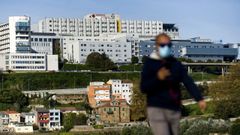 Chuac. Vista del n�cleo central del Complexo Hospitalario Universitario A Coru�a