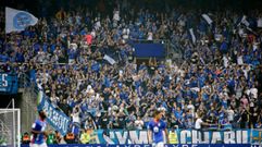Aficion Oviedo Horizontal.La aficion en el Carlos Tartiere