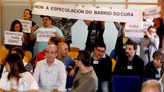 Protestas contra la urbanizacion barrio do cura