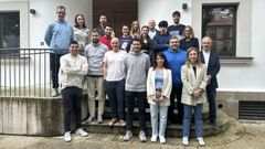 El equipo del Citic implicado en el proyecto liderado por Jos� Luis Calvo Rolle y H�ctor Quinti�n