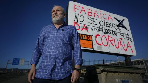 Nazario Arias era el trabajador m�s veterano de Alcoa en la planta de A Gela