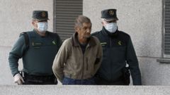 Joaquim Pereira de Campos, en una imagen de su entrada al juzgado tras ser detenido por el crimen