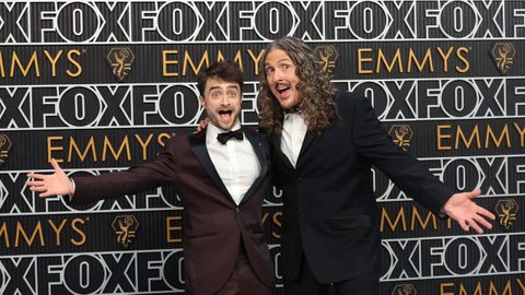 Daniel Radcliffe y Al Yankovic