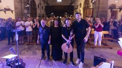 Una de las im�genes que dej� el concierto de Mar�a do Ceo en Mux�a 
