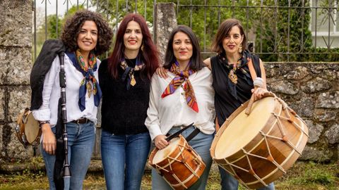 Silvia Castro, Celi Blanco, Noa Carrera e Ux�a Lamas