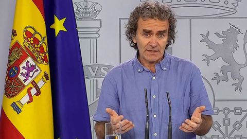 Fernando Simon, durante su comparecencia