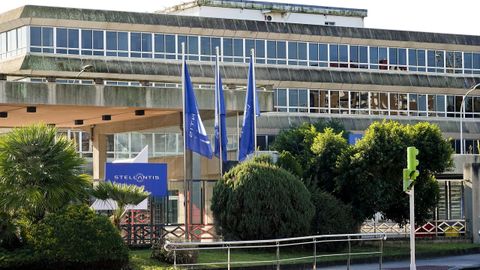 Vista de la f�brica de Stellantis en Vigo