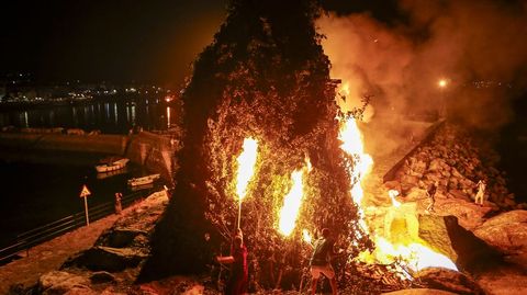 Celebracin del San Juan en Palmeira