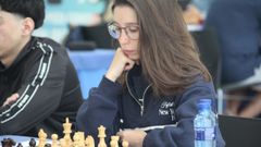 La ajedrecista In�s Prado en el Open de Oviedo del 2025
