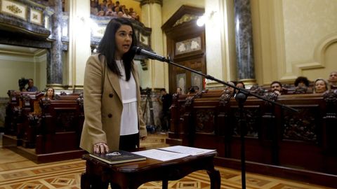 Nazareth Cendn (PP). Declara 126.498 euros en cuentas y depsitos, en algunas como cotitular y en otros en custodia.