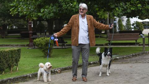 Alberto Losada es presidente de la Protectora de Animales y Plantas de Lugo