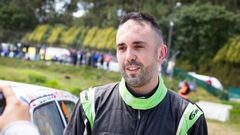 El piloto larach�s Gabriel Serrano