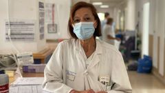 Genoveva Naval, internista que forma parte del equipo de consultas poscovid-19 en Ourense