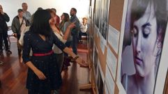 Fotograf�a de archivo de la inauguraci�n de una exposici�n organizada por Albores en Monforte