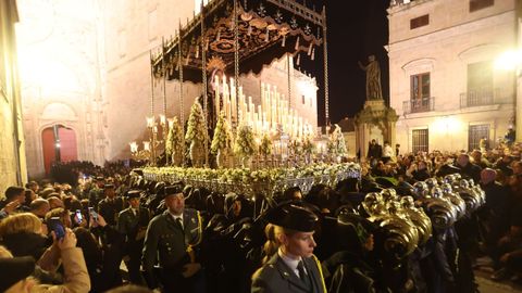 Procesi�n de la Hermandad de la Soledad, en Salamanca.