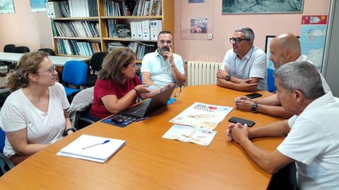 Reuni&oacute;n final en la que se pusieron los resultados sobre la mesa