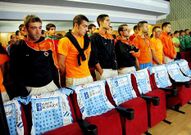 En Barbanza fueron homenajeados los vecinos fallecidos.