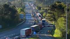Colas en la frontera