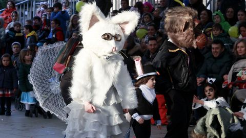 Gran animación en el desfile infantil de Lugo
