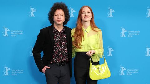  Michel Franco y Jessica Chastain en la Berlinale