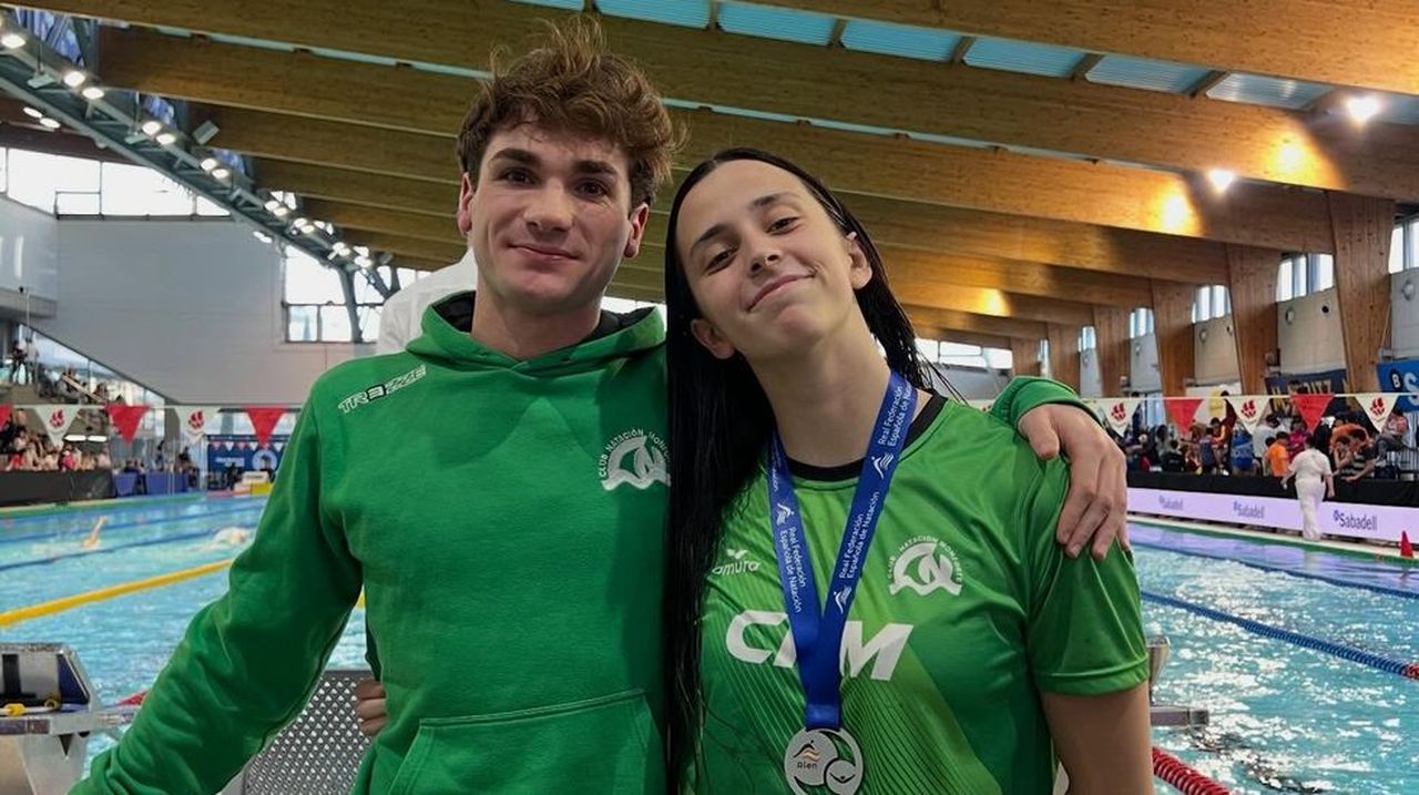 Andrea Gudín, subcampeona de España de natación en 100 metros braza