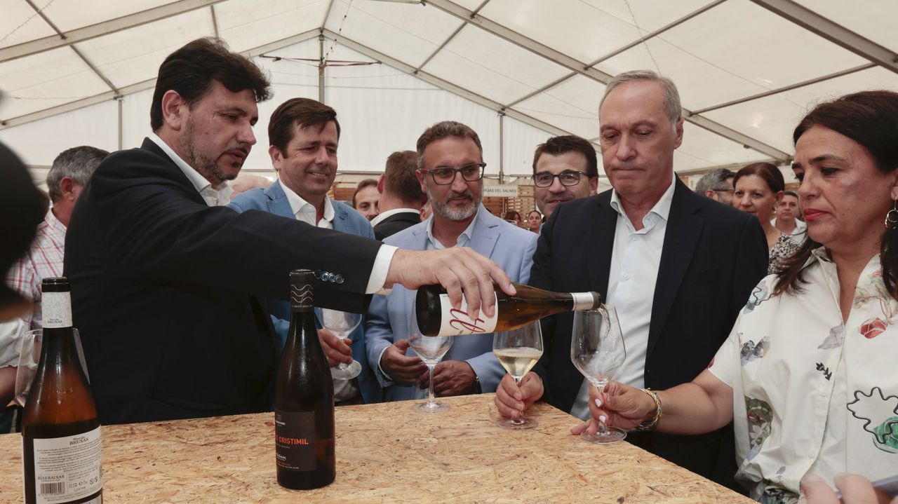 Meaño invita a levantar la copa por las bodas de plata de su Festa do Viño