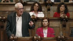 Ernest LLuch, concejal de ERC en el Ayuntamiento de Barcelona y al parecer uno de los independentistas espiados