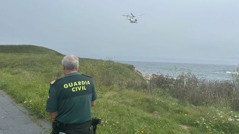 El Pesca 2, durante el operativo de rescate del pescador herido