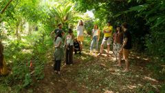 Tres comarcas, misma �biorrexi�n�. Con Lucas Requejo, de A Mari�a Lab como anfitri�n, expertos de la Rede de Territorios Rexenerativos, en imagen, visitaron en d�as pasados distintos proyectos sostenibles que crean vida durante todo el a�o en las comarcas de A Mari�a, Ortegal y el Occidente de Asturias/Oscos-Eo