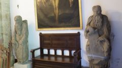 Estatuas del maestro Mateo son alguno de los bienes que est�n protegidos por las leyes gallegas