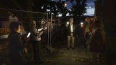 Vecinos de la calle Garc�a Lorca se quejan de falta de luz