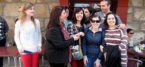 Los hosteleros de Vilagarc�a y el Concello entregaron los premios del concurso de disfraces.