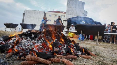 Celebracin del San Juan en Porto do Son