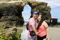 Como m�ximo, 4.812 personas pueden visitar cada d�a el monumento natural de As Catedrais. 