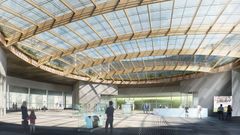 Los proyectos para la ciudad deportiva de Mos, en im�genes