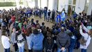 Visita del Real Oviedo al colegio Poeta ngel Gonzlez