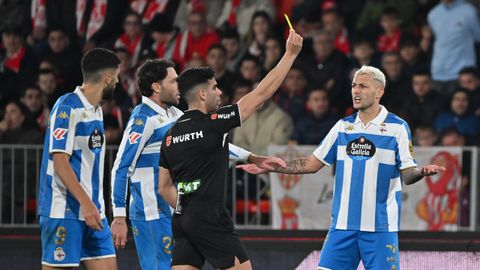 El �rbitro del �ltimo partido del Deportivo en Almer�a