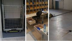 Denuncian problemas como un montacargas demasiado peque�o, falta de espacio o el suelo irregular.