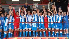Las mejores im�genes del triunfo del D�por Femenino en la Copa Galicia