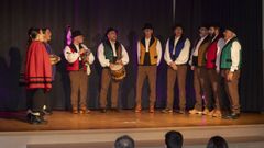 Actuaci�n no certame de panxoli�as en A Laracha en decembro do 2023.