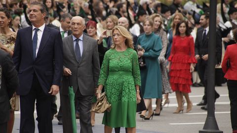 Llegada de los invitados a la ceremonia de los Premios Princesa de Asturias